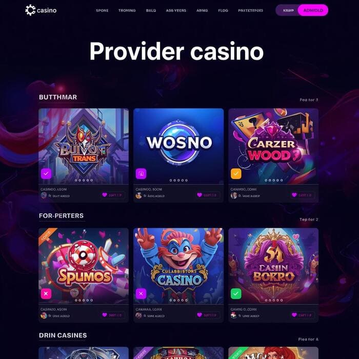 casino provider software